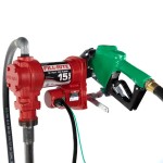 12V DC 15 GPM Fuel Transfer Pump with Diesel Nozzle